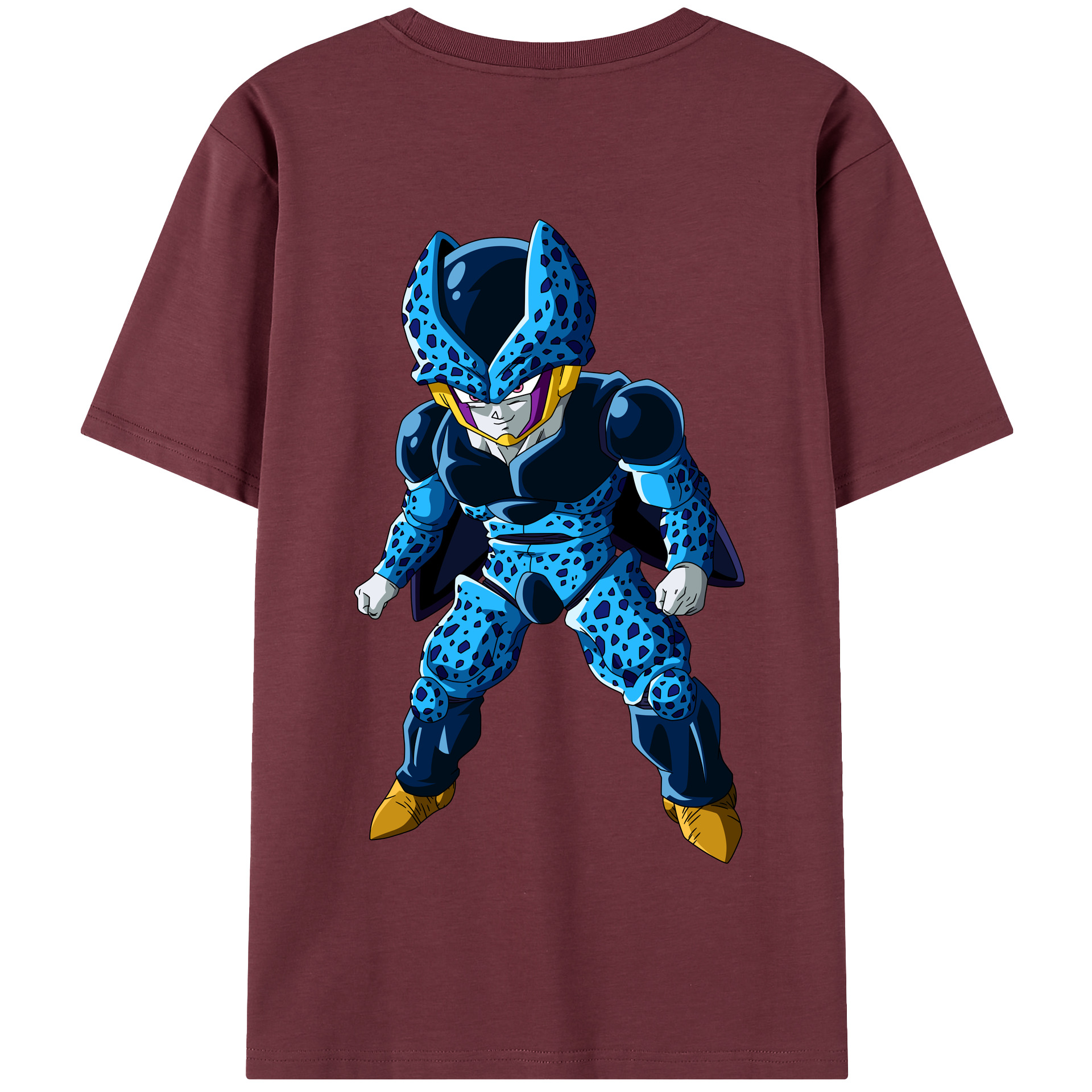 （画像用） ドラゴンボール セル DRAGON BALL Cell 綿100％半袖Tシャツ（背面プリント）